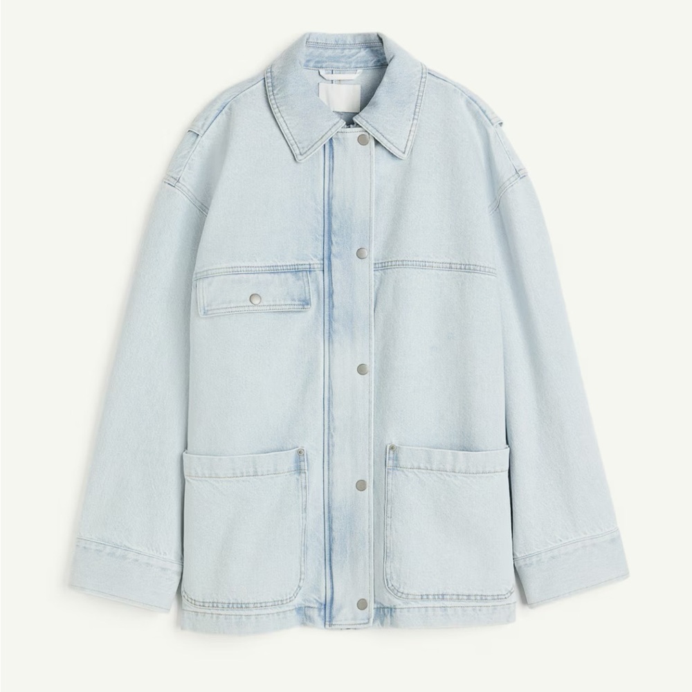 H&M Light Blue Denim Jacket